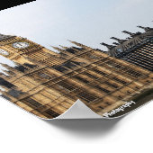Zeitloses London Poster (Ecke)