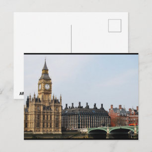 Zeitloses London Postkarte