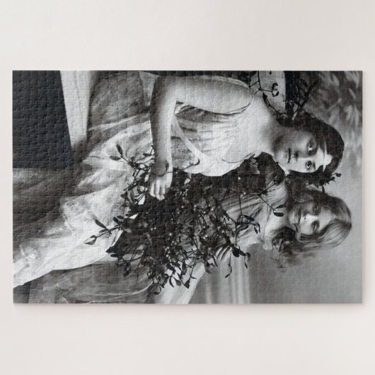 Zeitloses Portrait von Mutter und Tochter Puzzle (Horizontal)