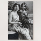 Zeitloses Portrait von Mutter und Tochter Puzzle (Vertikal)