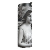 Zeitloses Portrait von Mutter und Tochter Thermosbecher (Nach links gedreht)