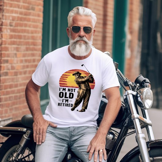 Zeitloses Retiree Golf T-Shirt