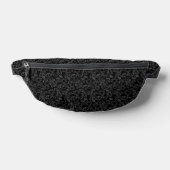 Zeitloses schwarzes Abstrakt Bauchtasche (Ablage )