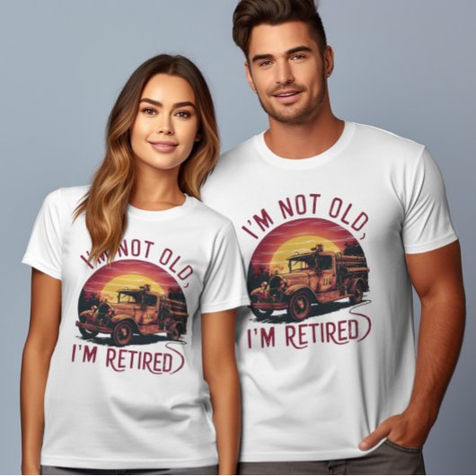 Zeitloses T-Shirt zur Altersversorgung