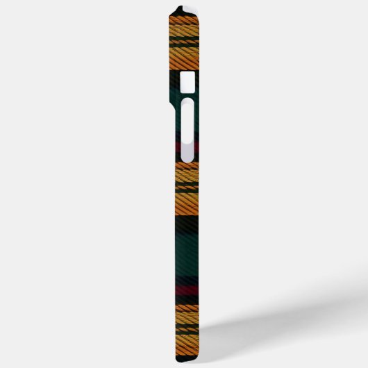 Zeitloses Tartan Muster Case-Mate iPhone Hülle (Rückseite / Links)