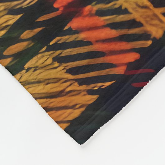 Zeitloses Tartan Muster Fleecedecke (Ecke)