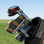Zeitloses Tartan Muster Golf Headcover (In Situ)