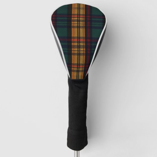 Zeitloses Tartan Muster Golf Headcover (Vorderseite)