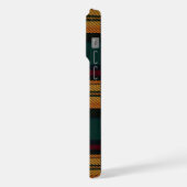 Zeitloses Tartan-Muster iPhone Hülle (Linke Seite)