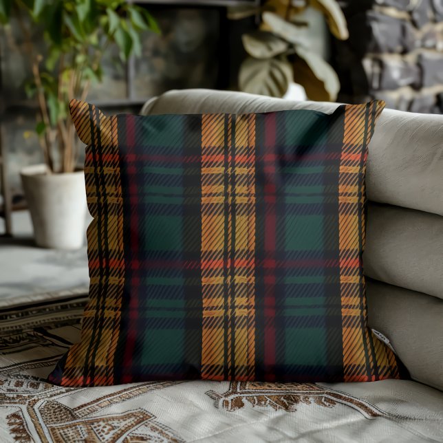 Zeitloses Tartan Muster Kissen (Von Creator hochgeladen)