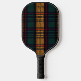 Zeitloses Tartan Muster Pickleball Schläger