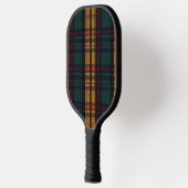 Zeitloses Tartan Muster Pickleball Schläger (Links)