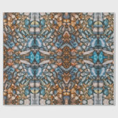 Zeitloses Terrain - elegantes Wrapping-Papier Geschenkpapier (Flach)