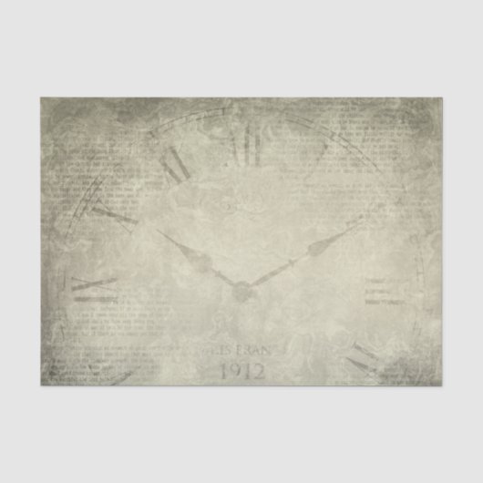 Zeitloses Tissue Paper Seidenpapier (Vorderseite)