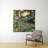 Zeitloses Weihnachtsband Wandteppich (Beispiel (Horizontal))