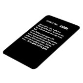 Zeitmagnete & Karma Kühlschrank Magnet (Linke Seite)