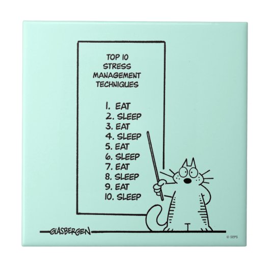 Zeitmanagement Fliese (Vorderseite)