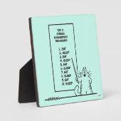 Zeitmanagement Fotoplatte (Vorderseite)