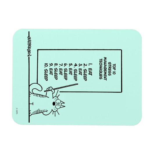 Zeitmanagement Magnet (Horizontal)