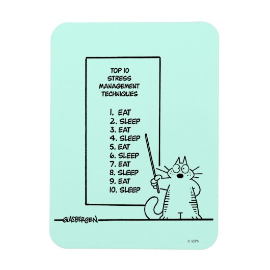 Zeitmanagement Magnet (Vertikal)