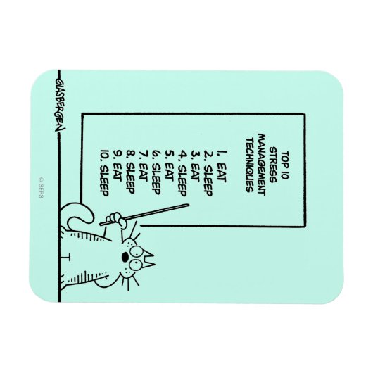 Zeitmanagement Magnet (Horizontal)