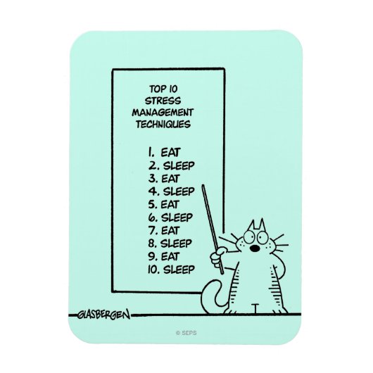 Zeitmanagement Magnet (Vertikal)