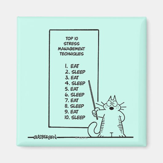 Zeitmanagement Magnet (Vorne)