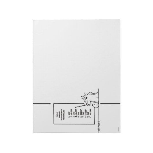 Zeitmanagement Notizblock (Rotiert)