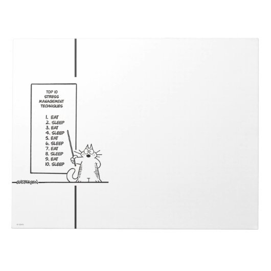 Zeitmanagement Notizblock (Vorderseite)