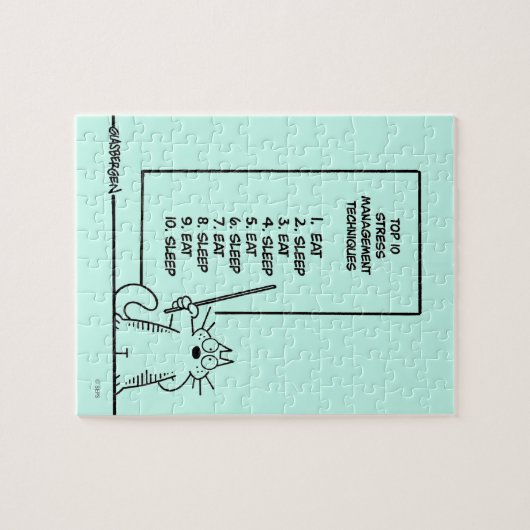 Zeitmanagement Puzzle (Horizontal)