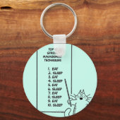 Zeitmanagement Schlüsselanhänger (Vorderseite)