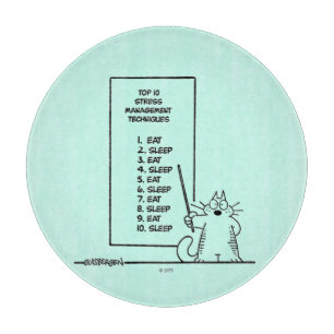 Zeitmanagement Schneidebrett