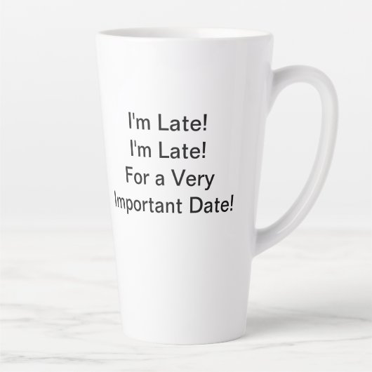 Zeitmanagementplan für das Weiße Kaninchen Milchtasse (Rechts)