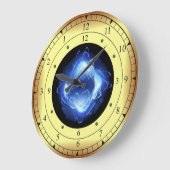 Zeitmaschine ~ Blendenlaufzeitportal ~  Große Wanduhr (Winkel)