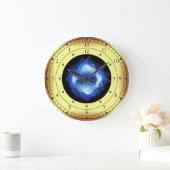 Zeitmaschine ~ Blendenlaufzeitportal ~  Große Wanduhr (Zuhause)