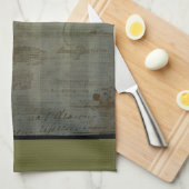 Zeitmaschine Geschirrtuch (Viertel Falte)