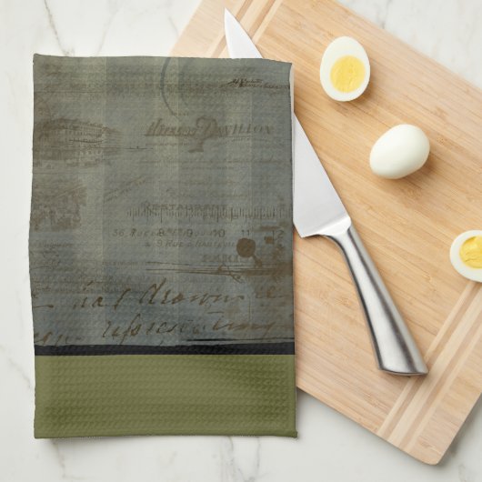 Zeitmaschine Geschirrtuch (Viertel Falte)