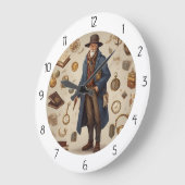 ZEITMASCHINE GROßE WANDUHR (Winkel)