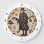 ZEITMASCHINE GROßE WANDUHR (Vorderseite)