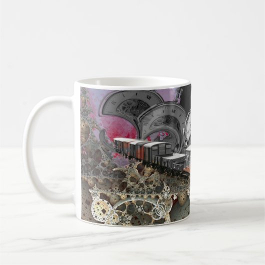 Zeitmaschine Kaffeetasse (Links)