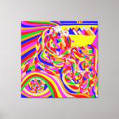 Zeitmaschine Leinwanddruck (Vorderseite)