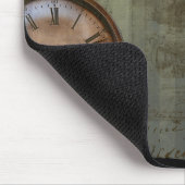 Zeitmaschine Mousepad (Ecke)