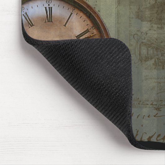 Zeitmaschine Mousepad (Ecke)