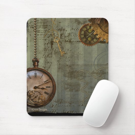 Zeitmaschine Mousepad (Mit Mouse)