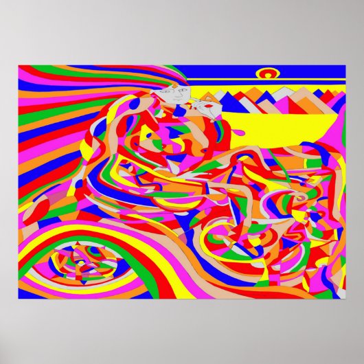 Zeitmaschine Poster (Vorne)