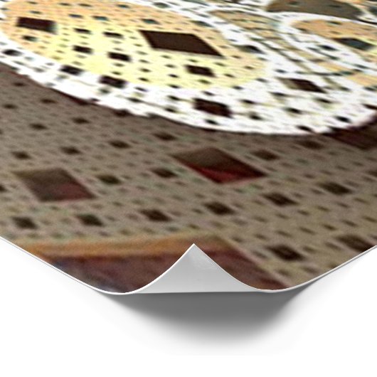 Zeitmaschine Poster (Ecke)