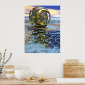 Zeitmaschine Poster (Küche)