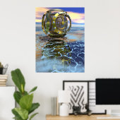 Zeitmaschine Poster (Heimbüro)