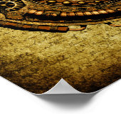 Zeitmaschine Poster (Ecke)