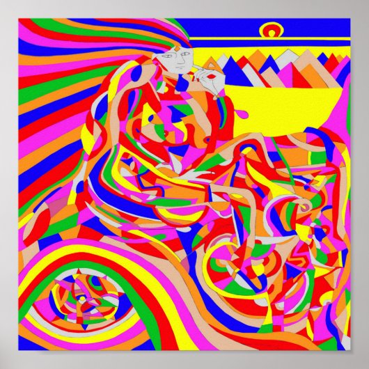 Zeitmaschine Poster (Vorne)